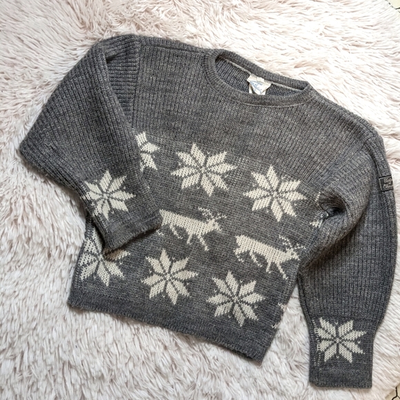 Tartine et Chocolat Fair Isle Knit Holiday Sweater Youth 4 - Picture 1 of 8